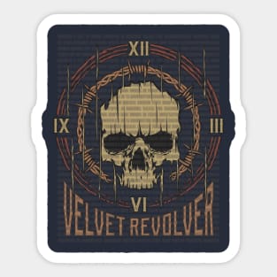 Velvet Revolver Vintage Skull Sticker